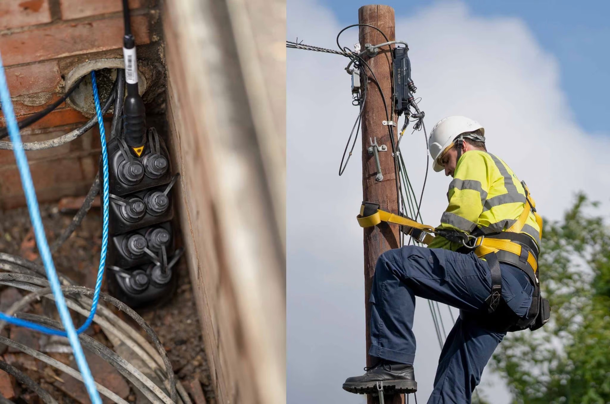 Yiziphi izinto zokwakha kanye nokusebenza okusetshenziswa kunethiwekhi ye-FTTH?