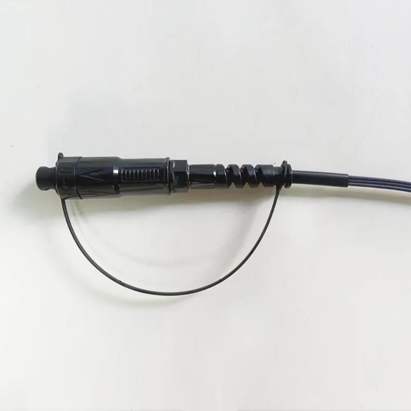 I-5x2mm I-Waterproof Drop Cable Mini SC / APC Isixhumi Sokukhanya Izintambo